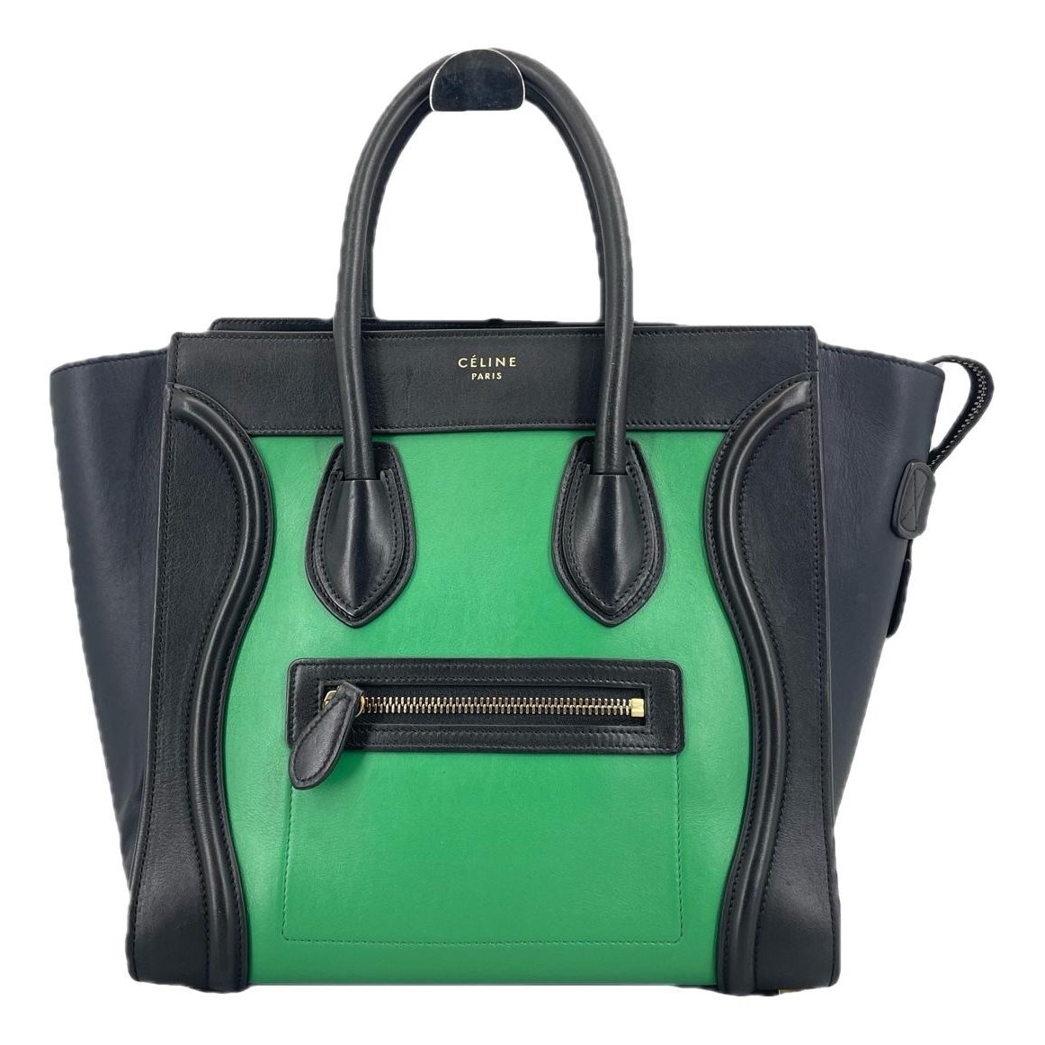 Luggage leather handbag