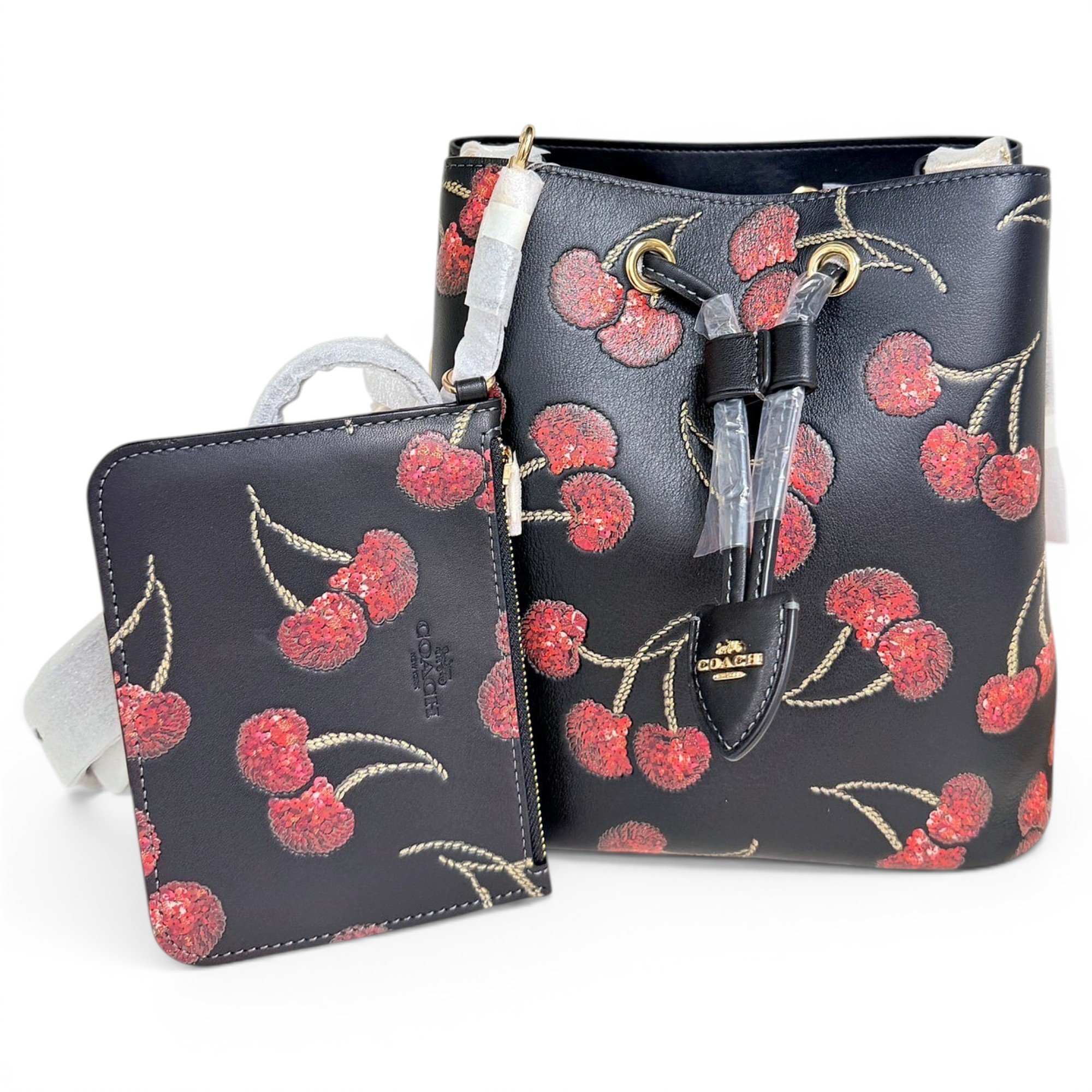 Leather crossbody bag