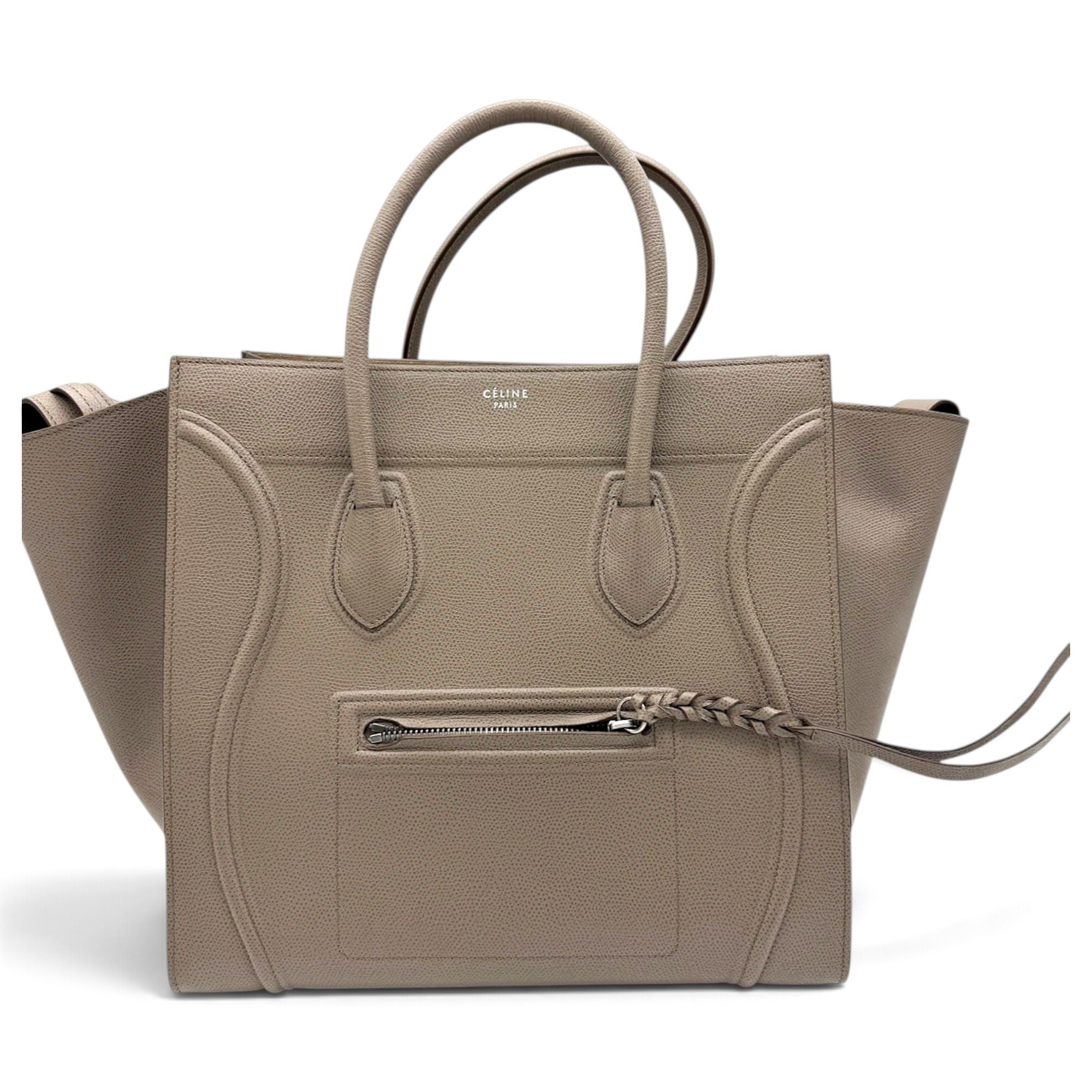 Luggage leather handbag