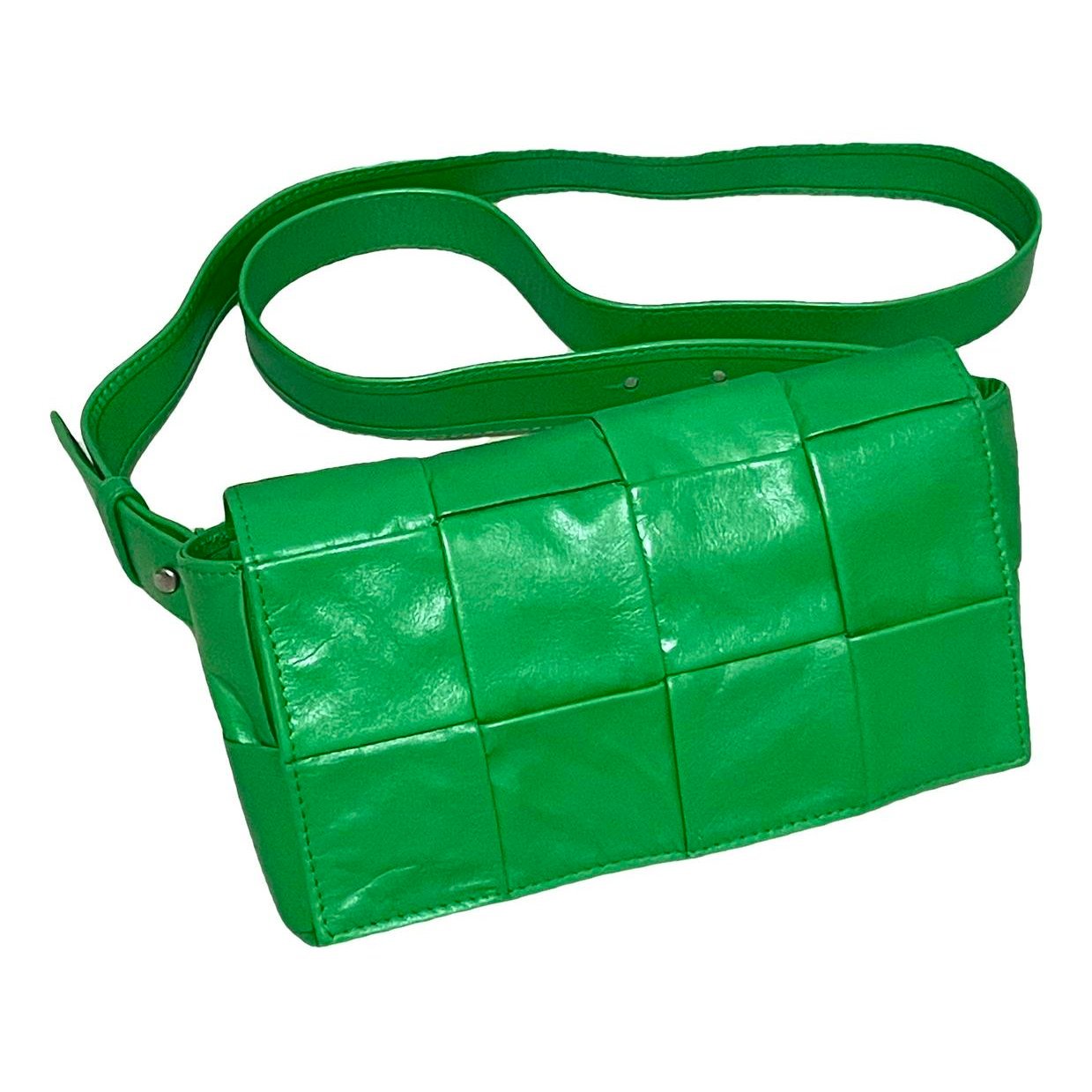 Cassette leather handbag