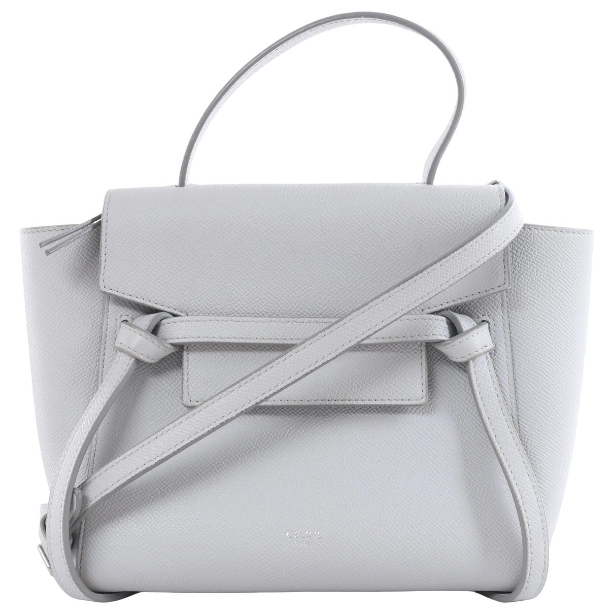 Belt leather handbag