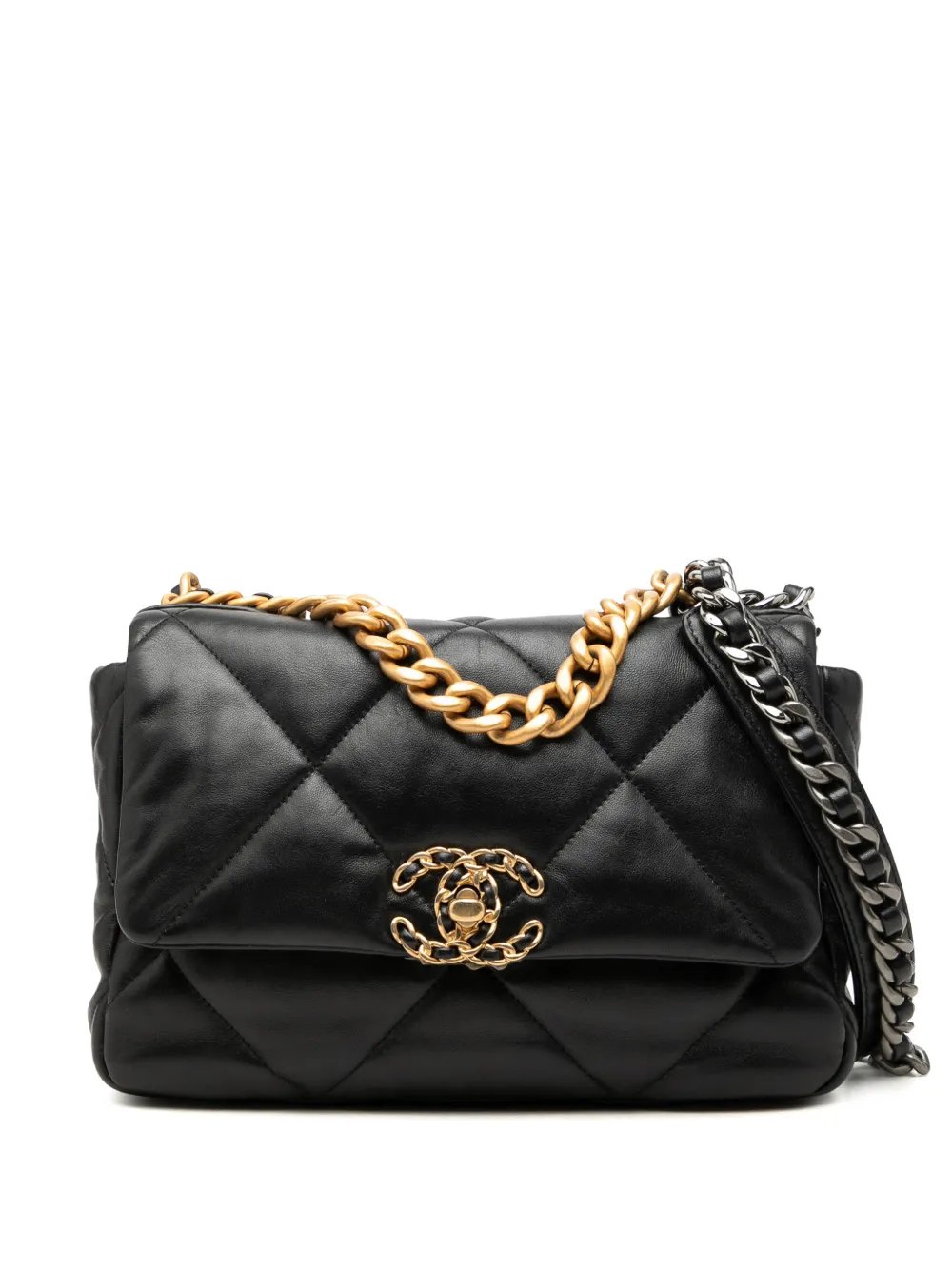 2021-2026 Medium Lambskin 19 Flap satchel