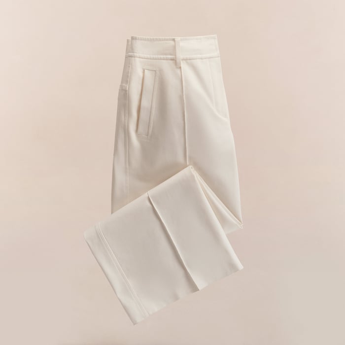 Blanc Naturel Cropped Pants