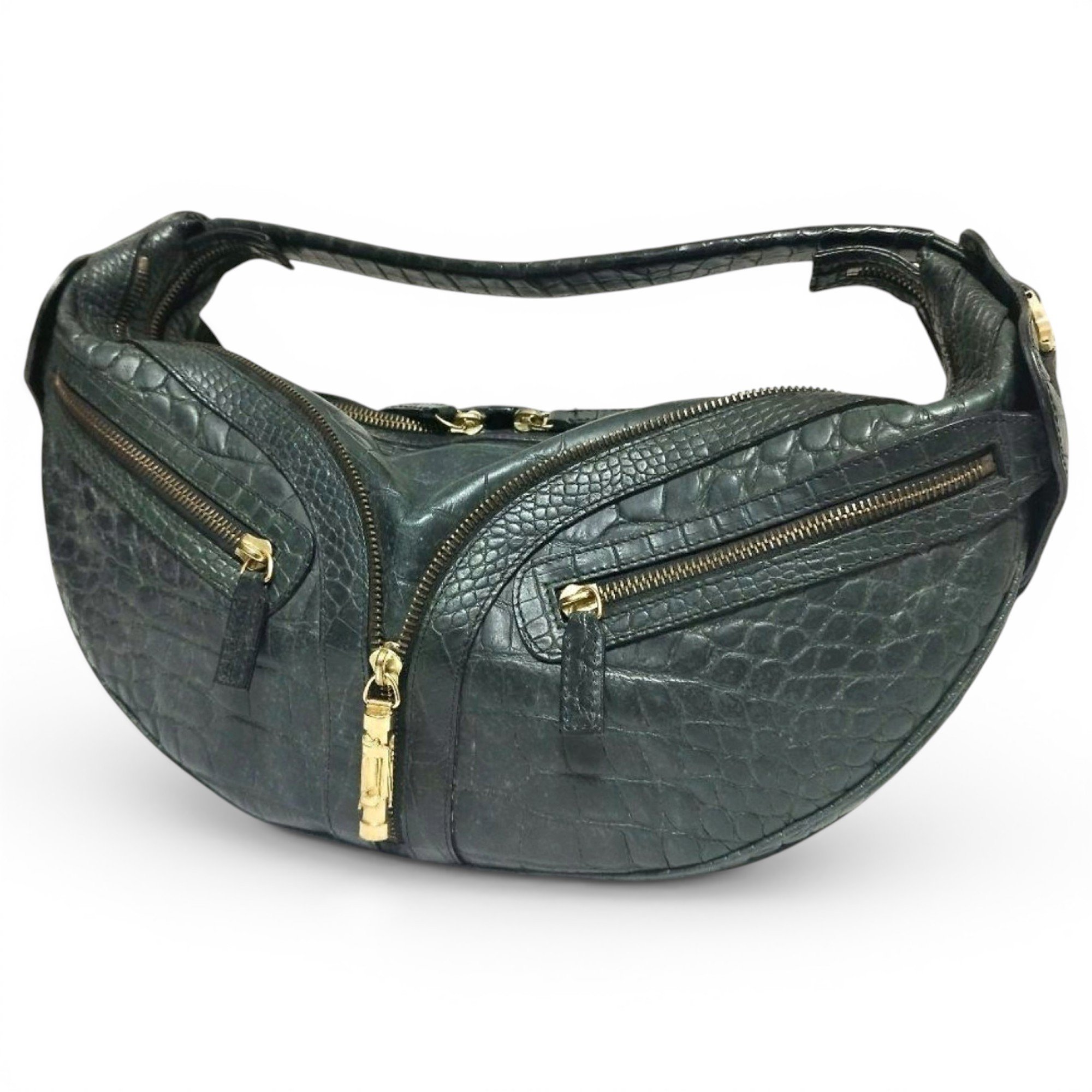 La Medusa leather handbag