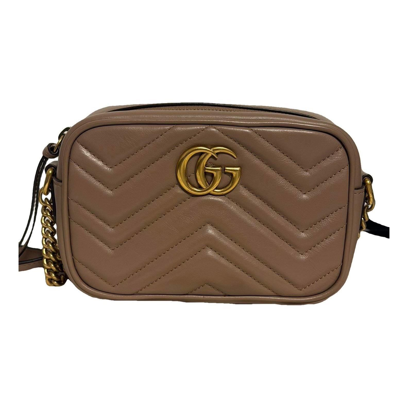 GG Marmont Flap leather crossbody bag