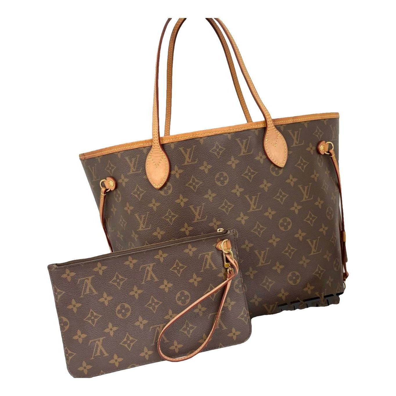 Neverfull leather handbag