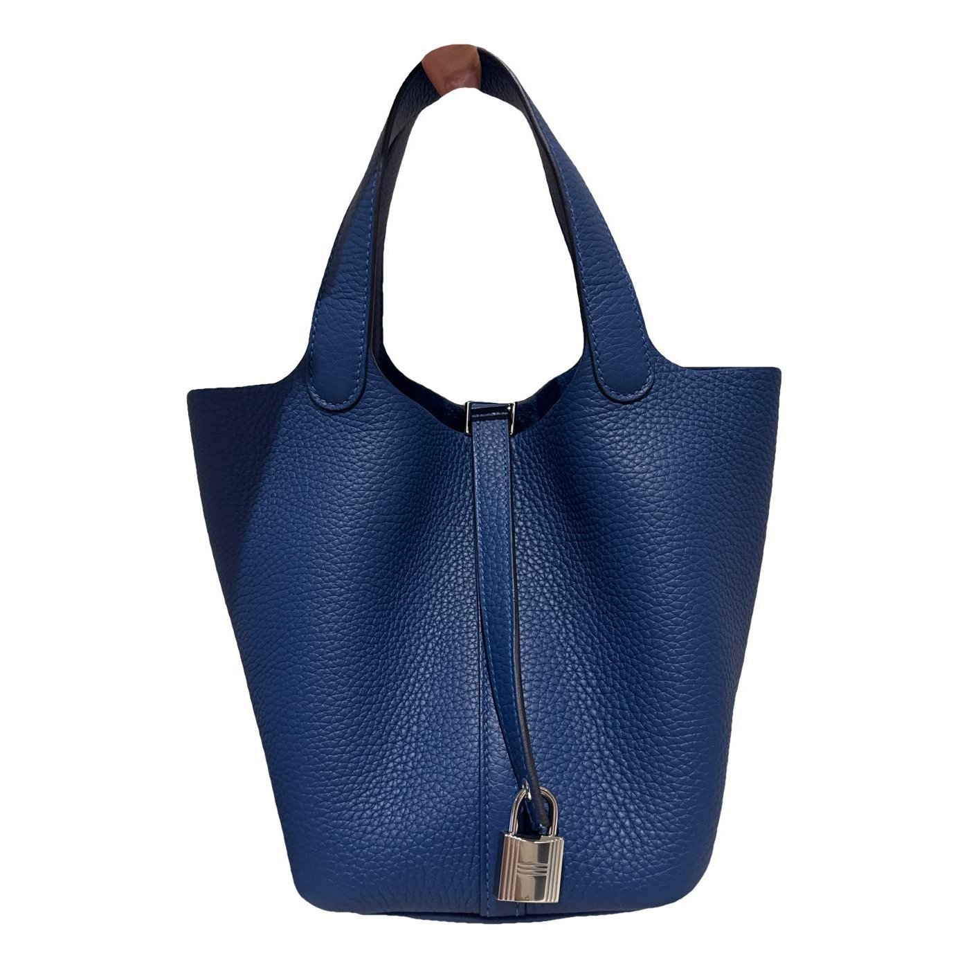 Hermes Picotin Handbag Clemence Leather