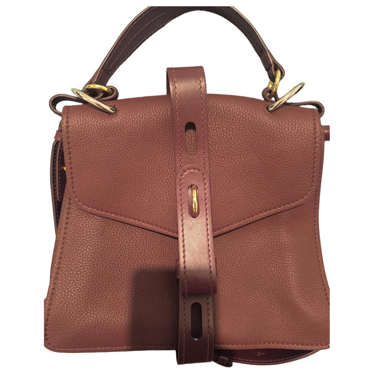 Aby leather handbag