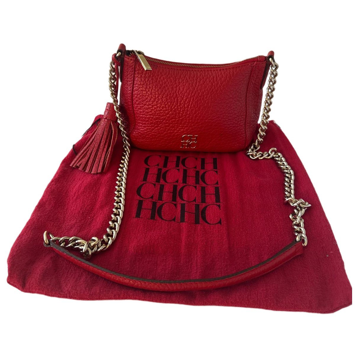 Leather crossbody bag