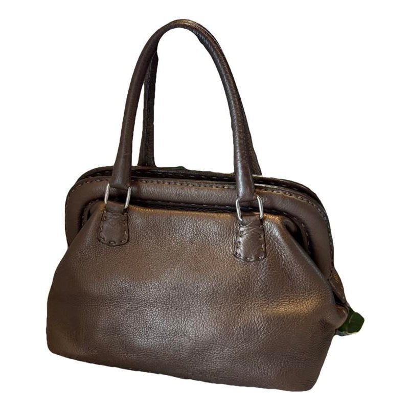 Leather handbag