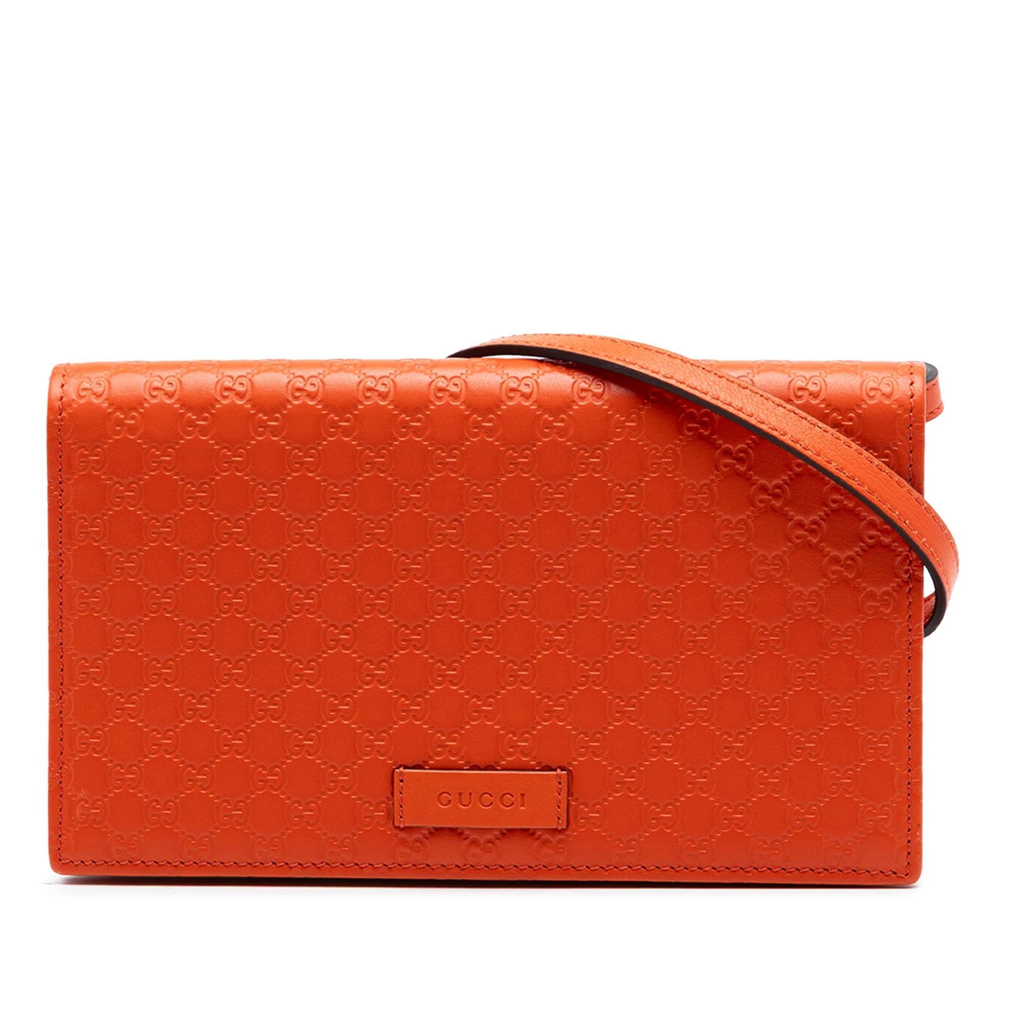 Leather crossbody bag