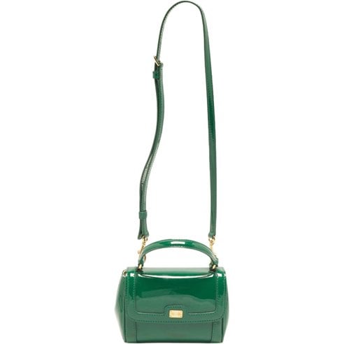 Sicily patent leather satchel