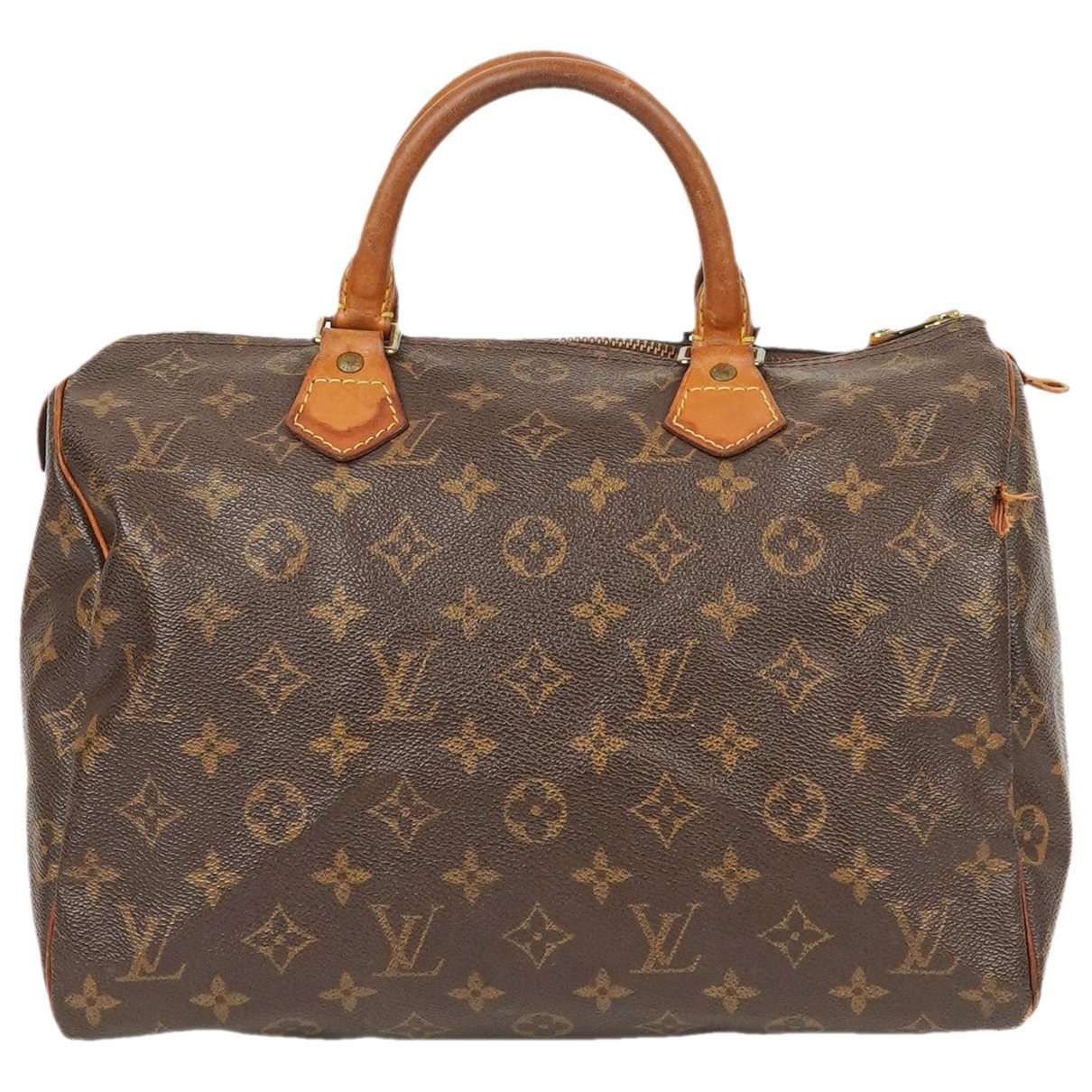 Louis Vuitton Speedy cloth handbag