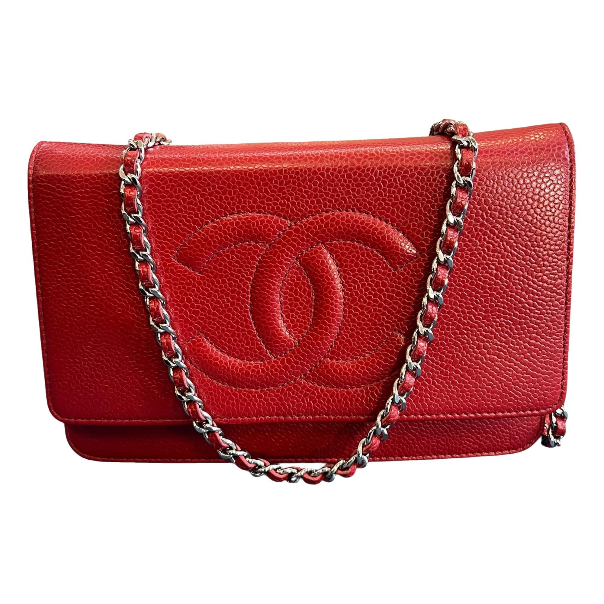 Leather handbag