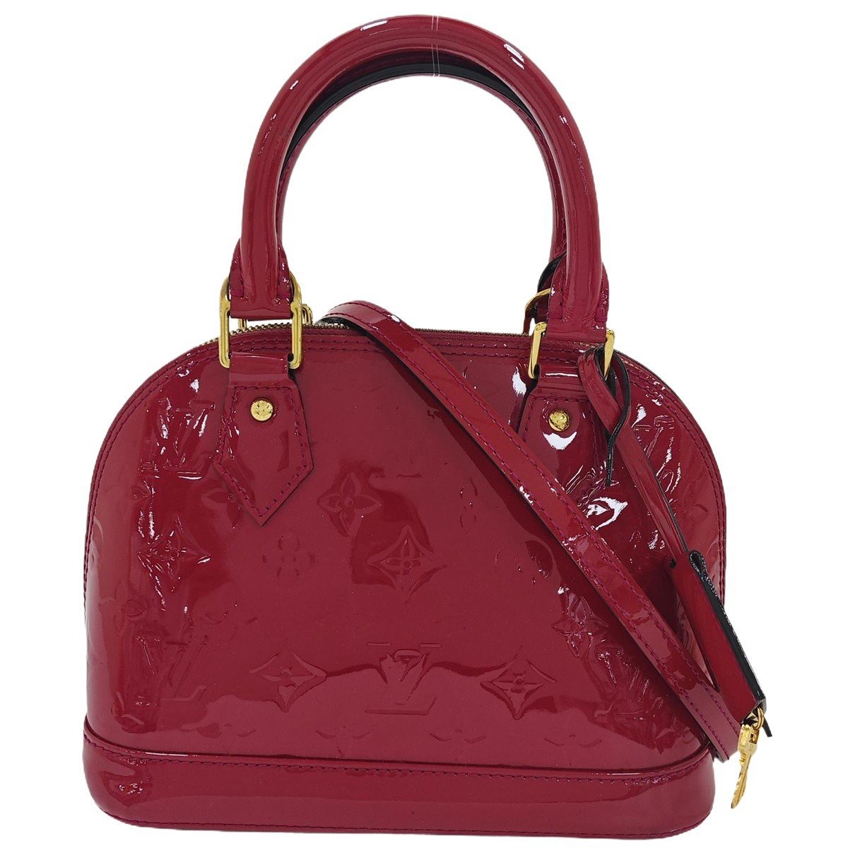 Alma BB patent leather handbag