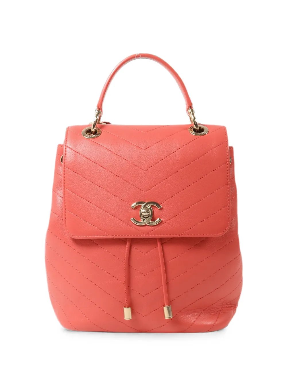 CC turn-lock chevron backpack
