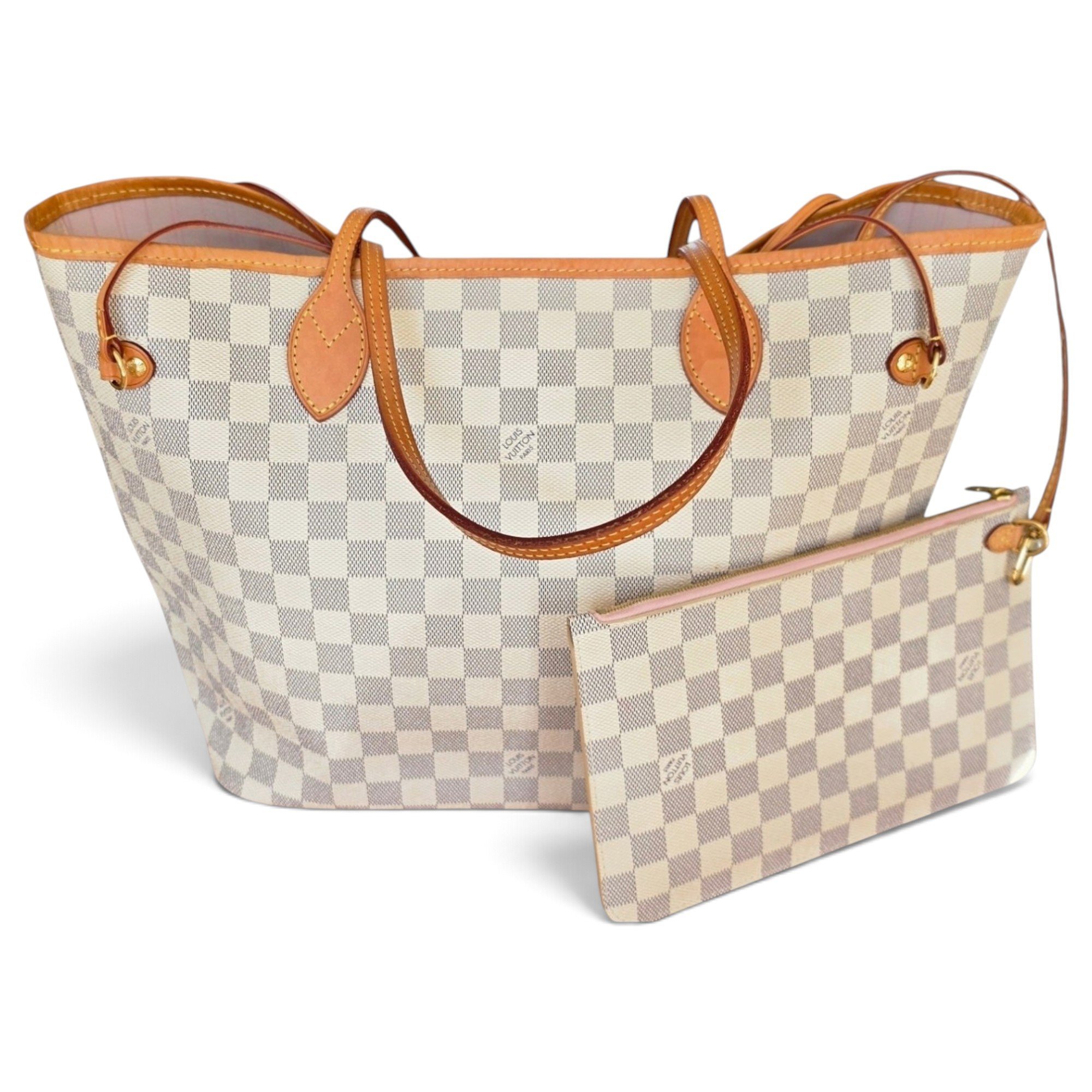Neverfull leather tote