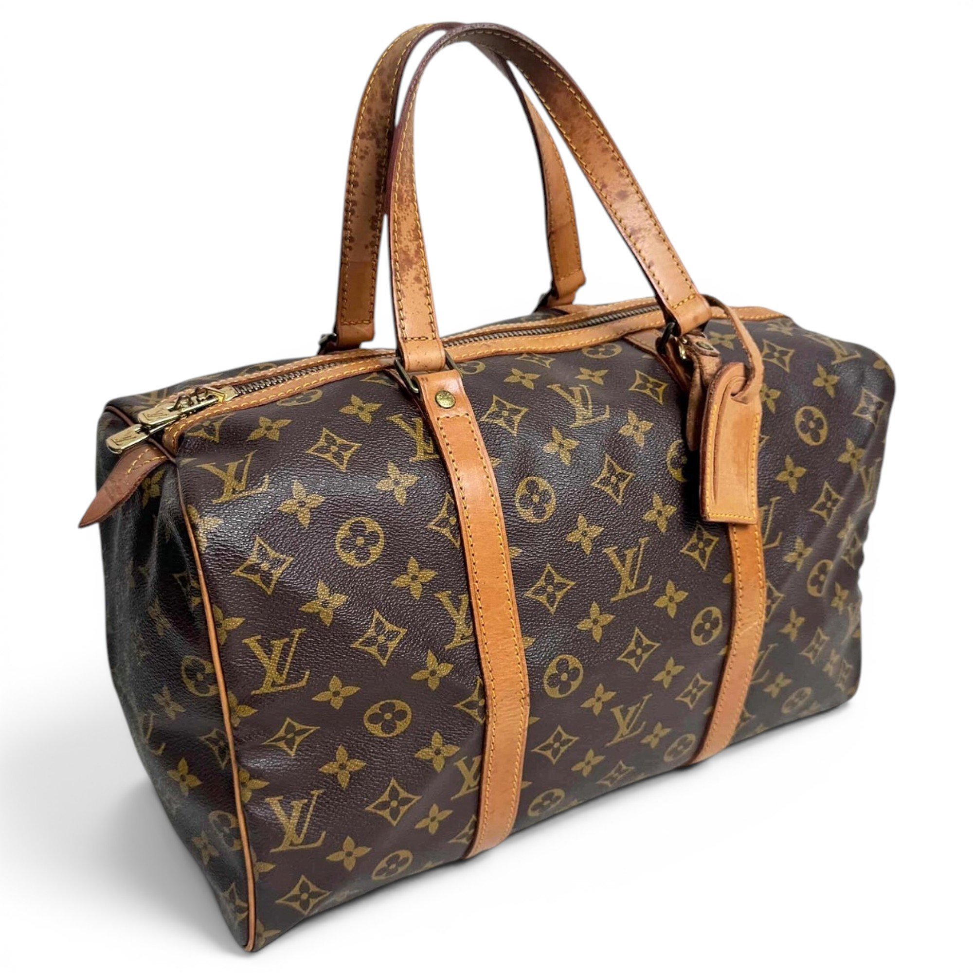 Sac souple leather handbag
