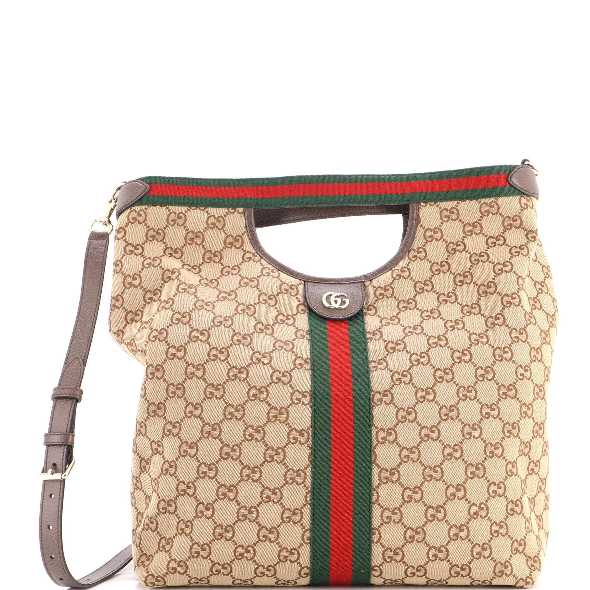 Giglio Convertible Shopper Tote GG Canvas Large