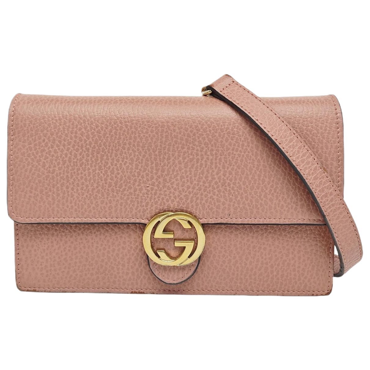 Leather crossbody bag