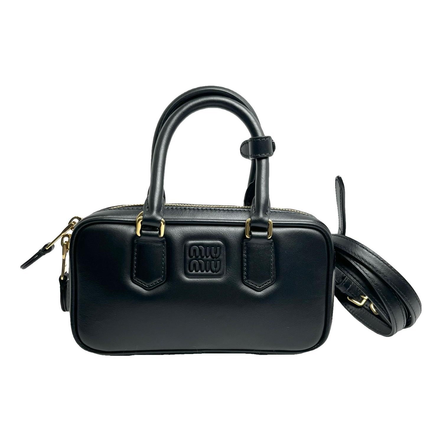 Arcadie leather handbag