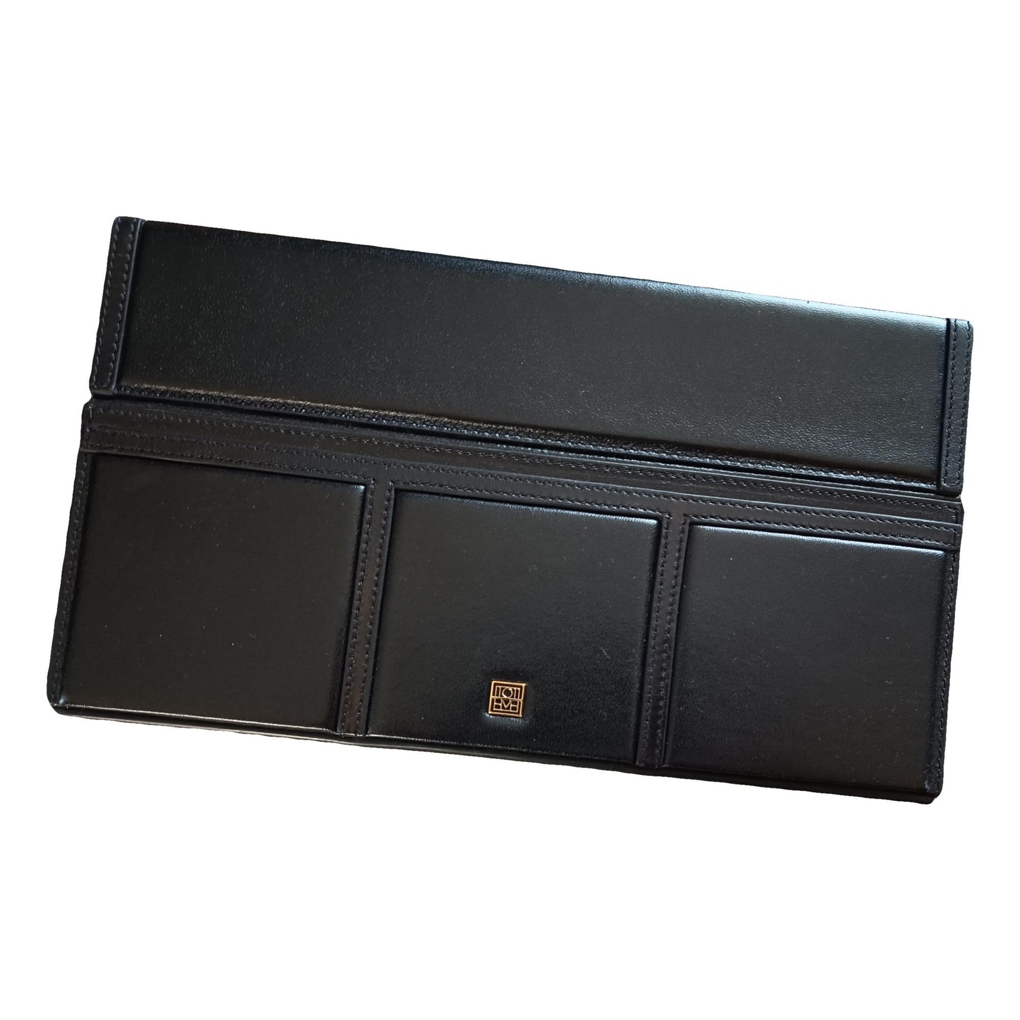 T-Clutch leather clutch bag