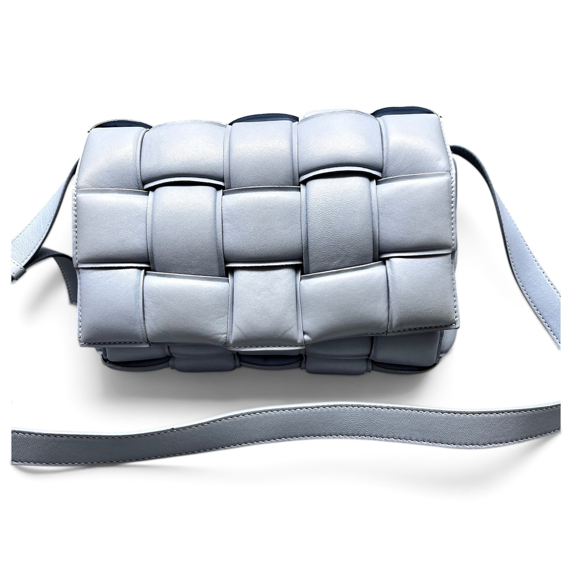 Cassette Padded leather handbag