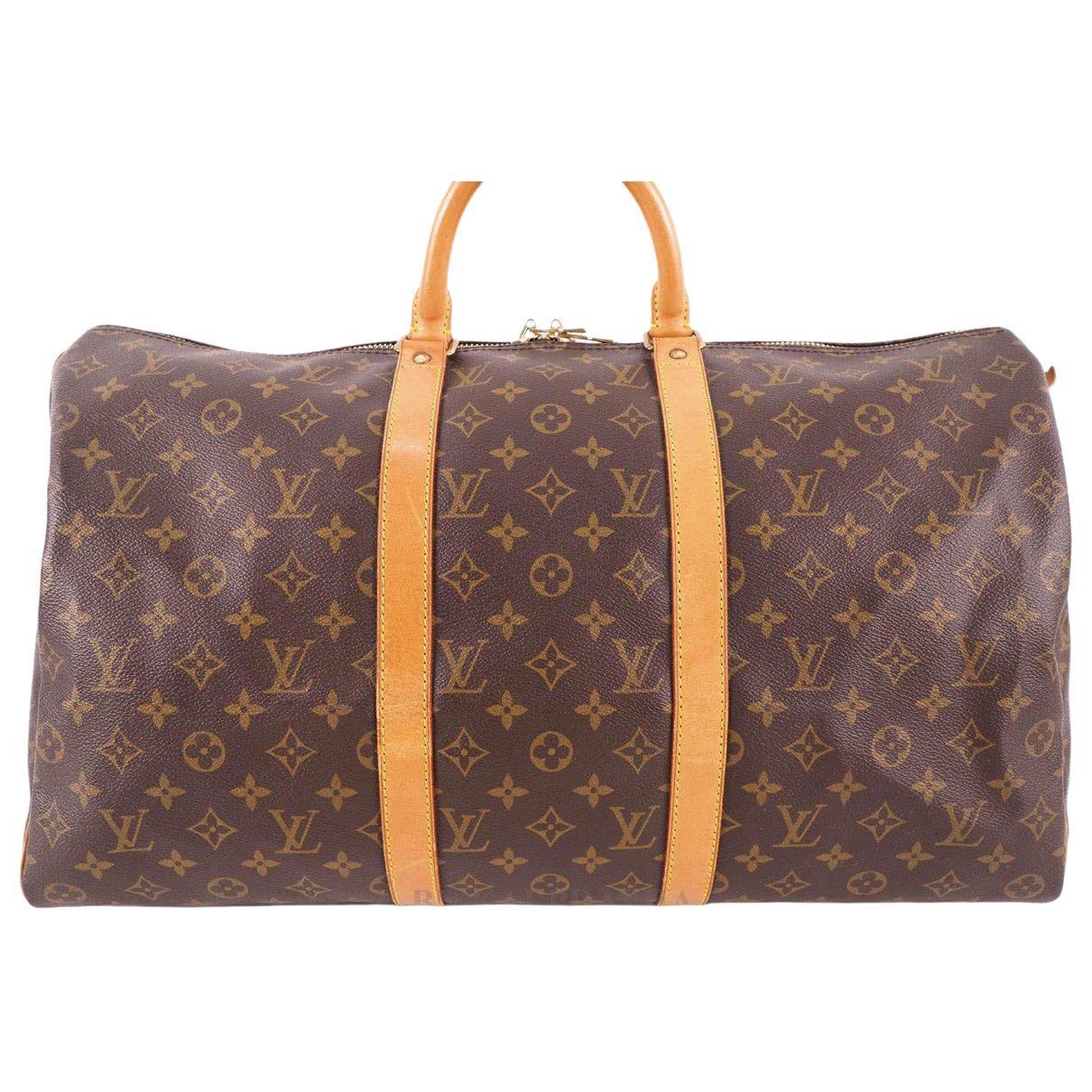 Keepall leather 48h bag