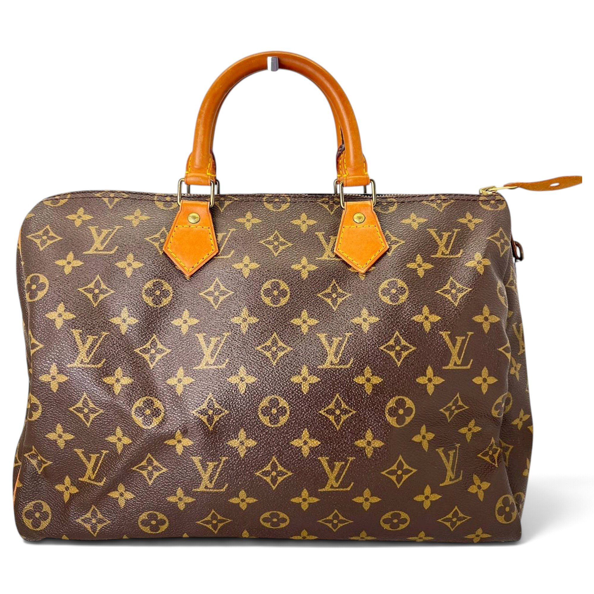 Speedy leather handbag