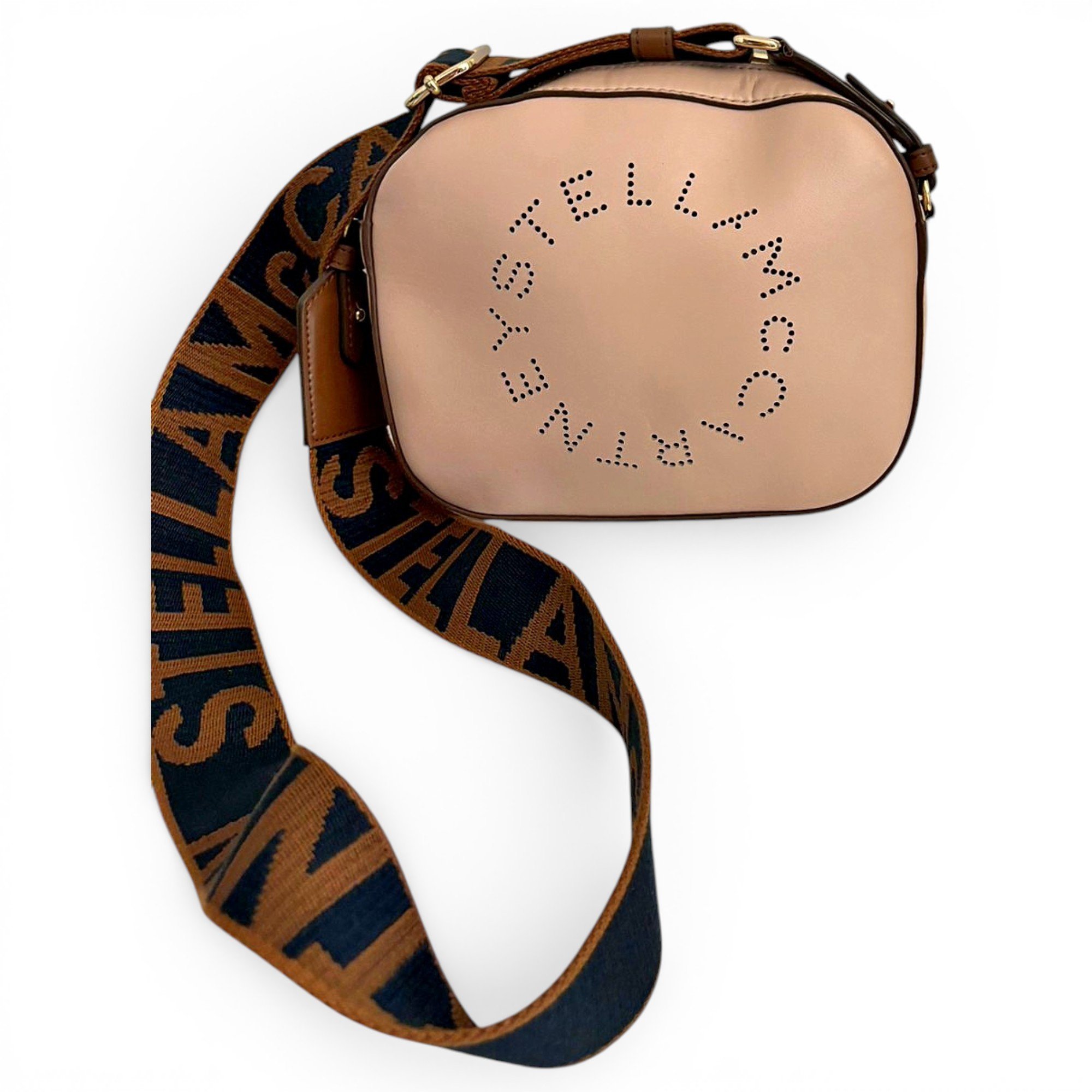 Logo cloth crossbody bag
