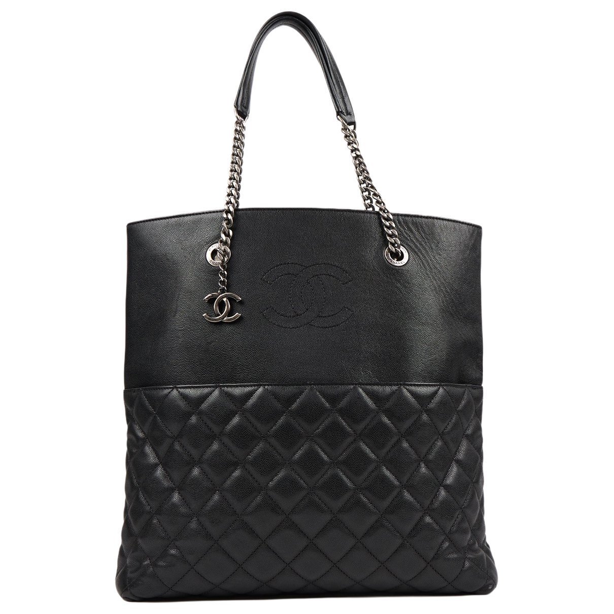 Leather tote
