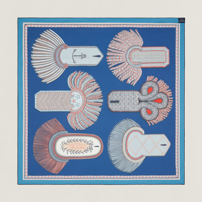 Epaulettes De Gala Double Face Scarf 90