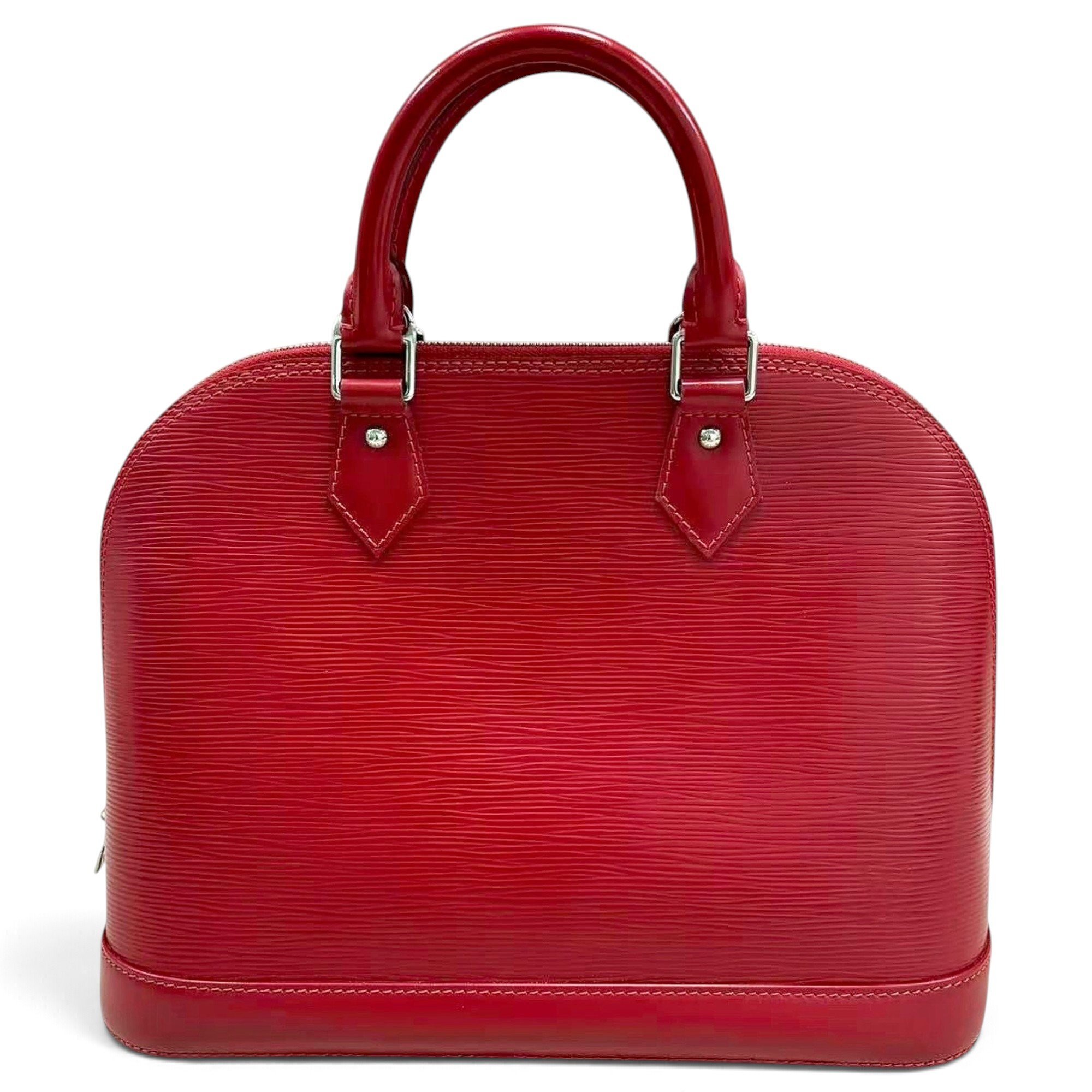 Louis Vuitton Alma leather handbag