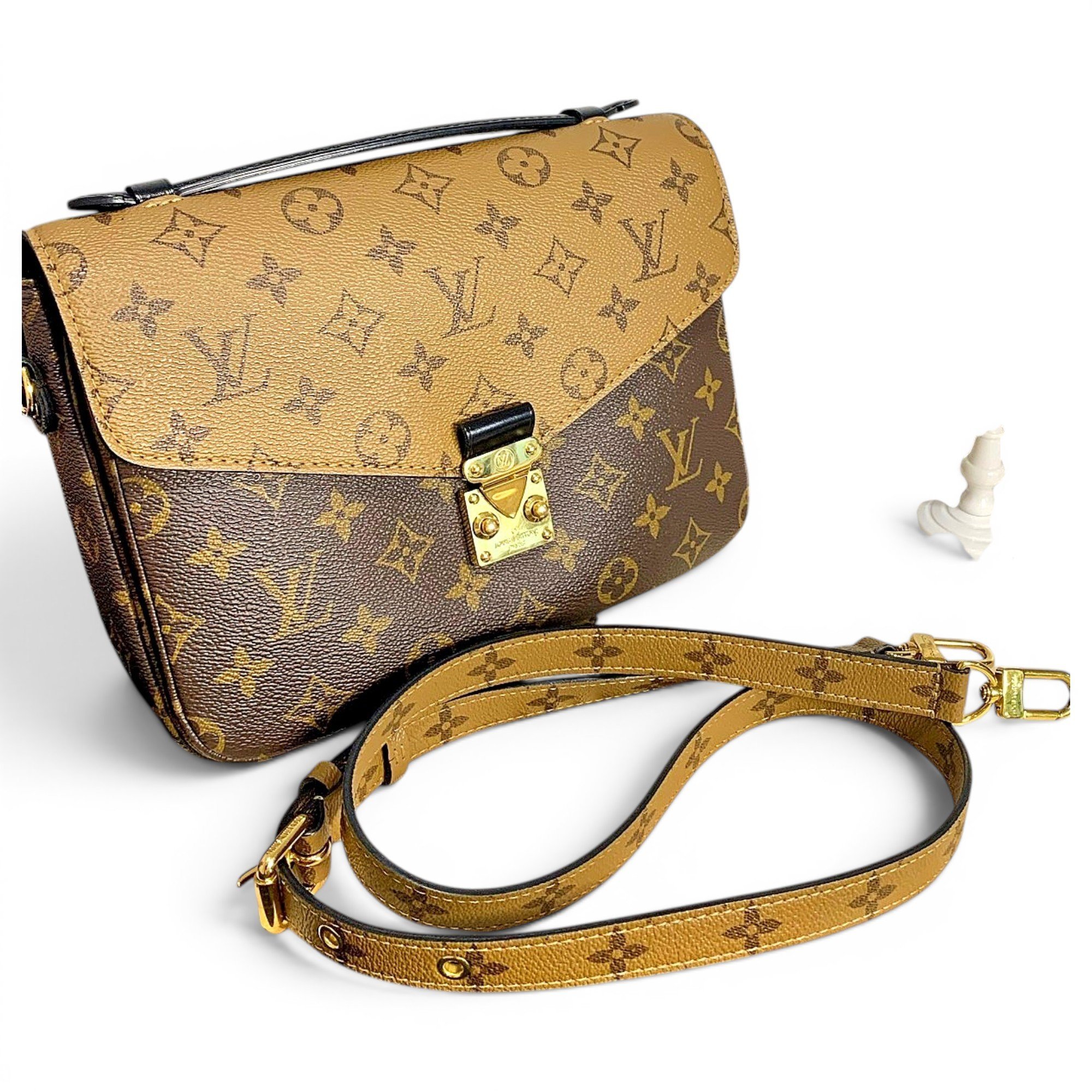 Metis leather crossbody bag