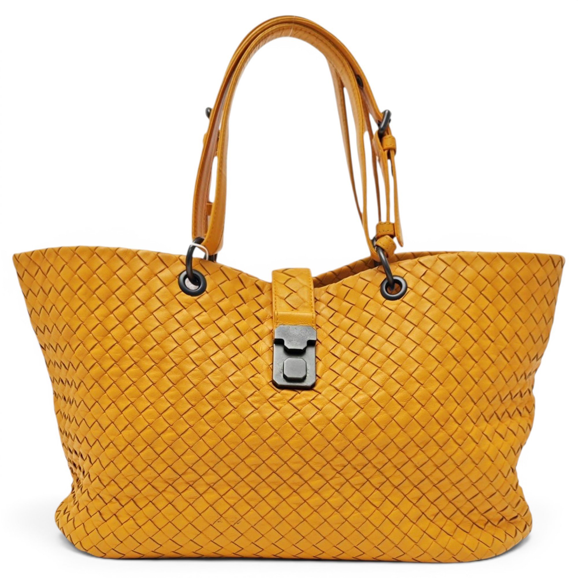 Roma leather tote