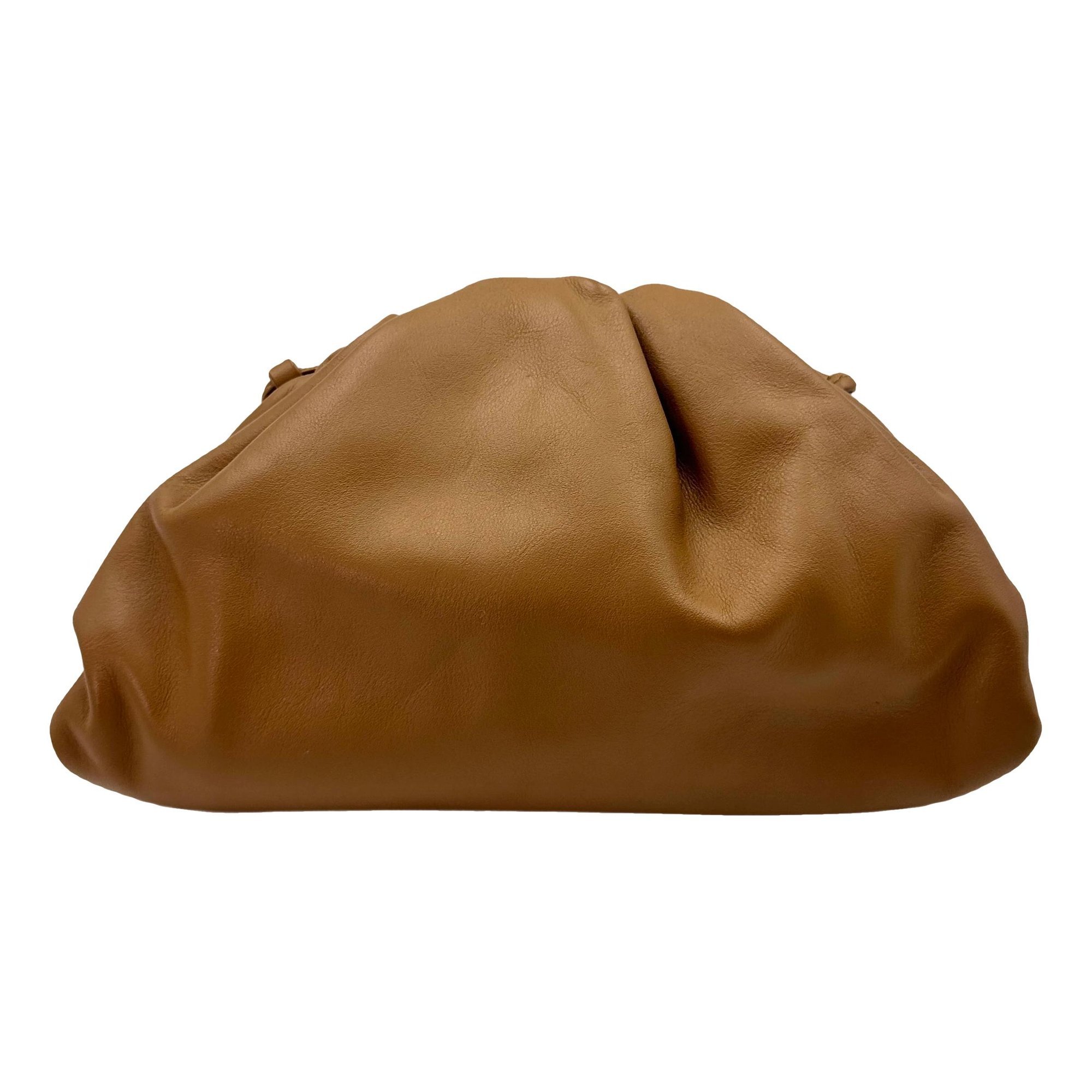 Pouch leather handbag