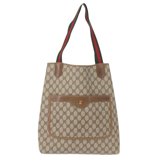 Leather tote