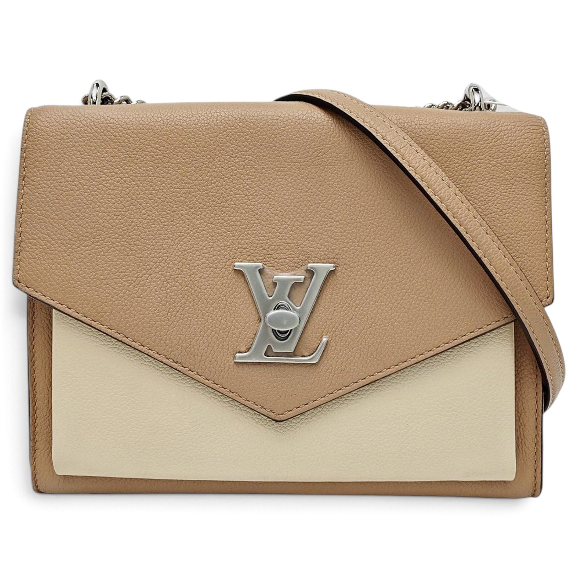 Lockme leather handbag