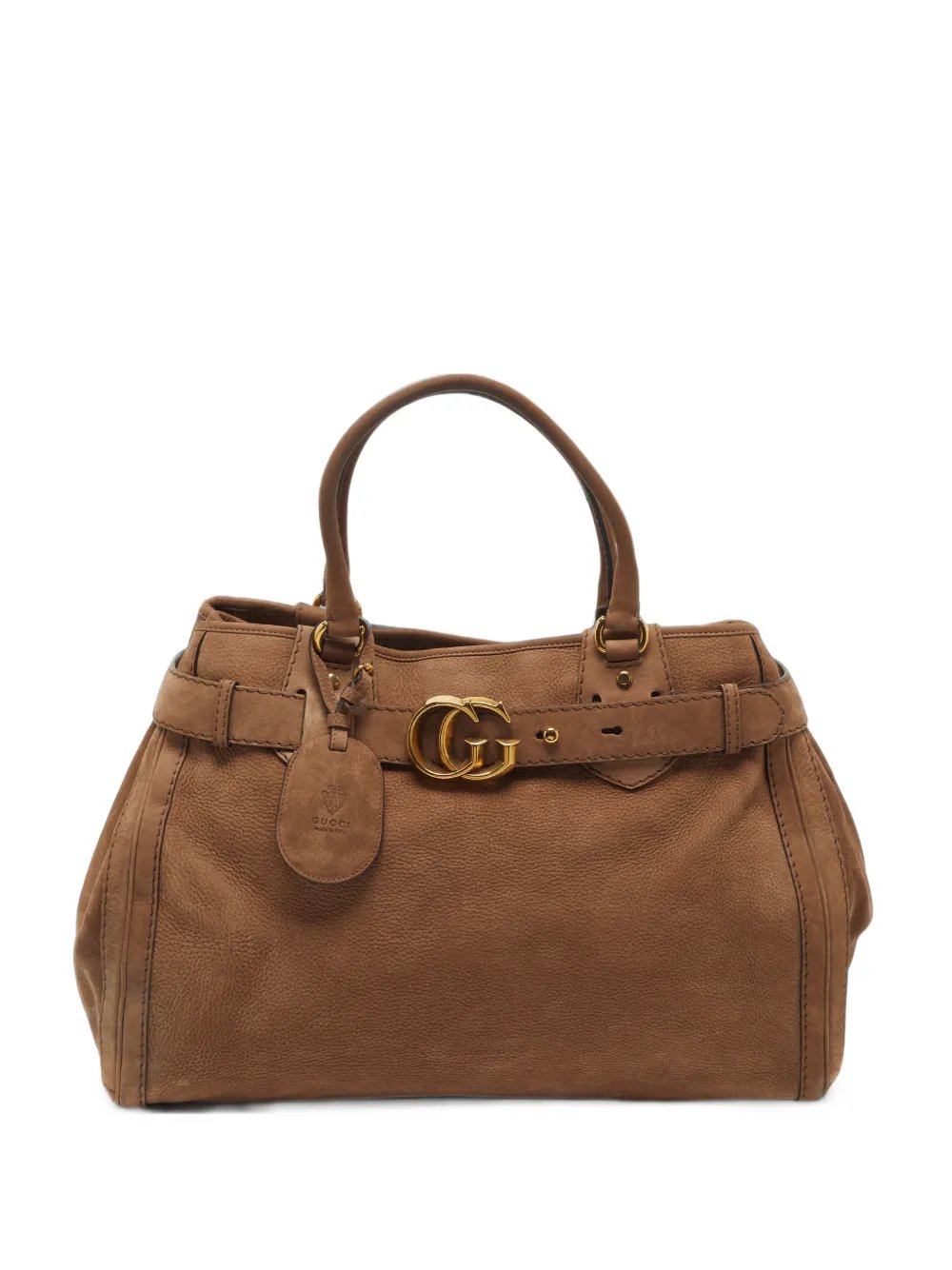 large GG Running nubuck leather tote bag