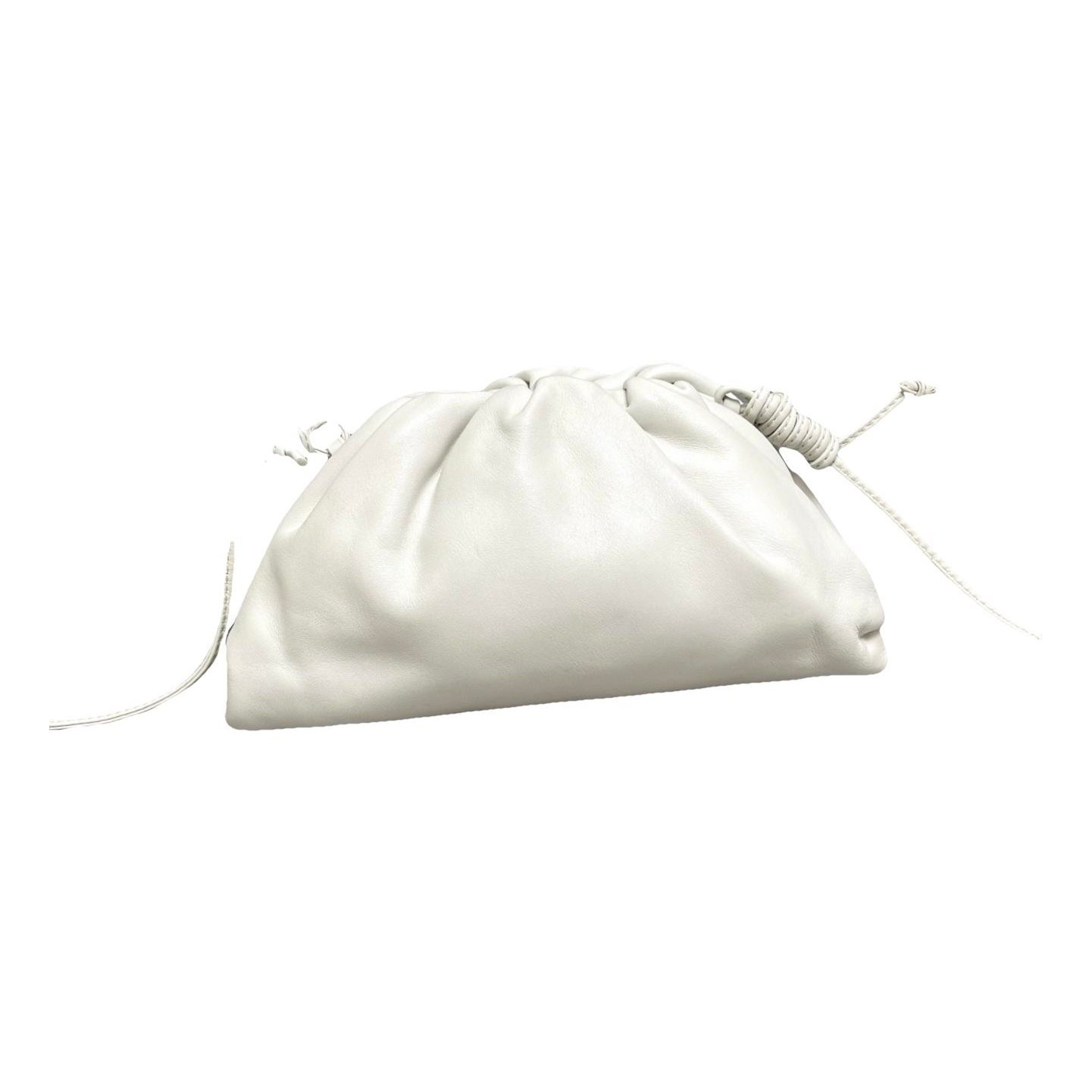 Pouch leather handbag