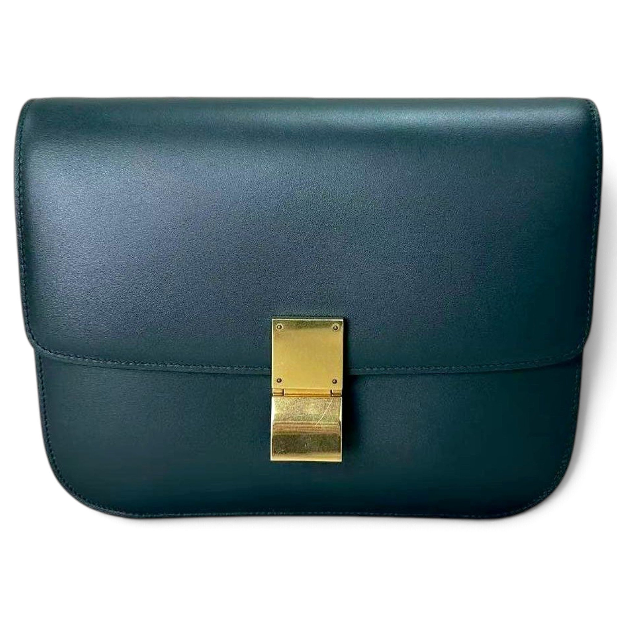 Classic leather crossbody bag