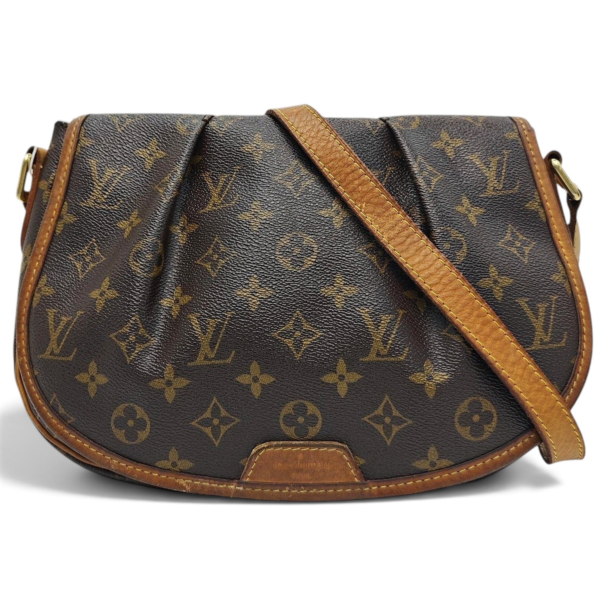 Menilmontant leather handbag