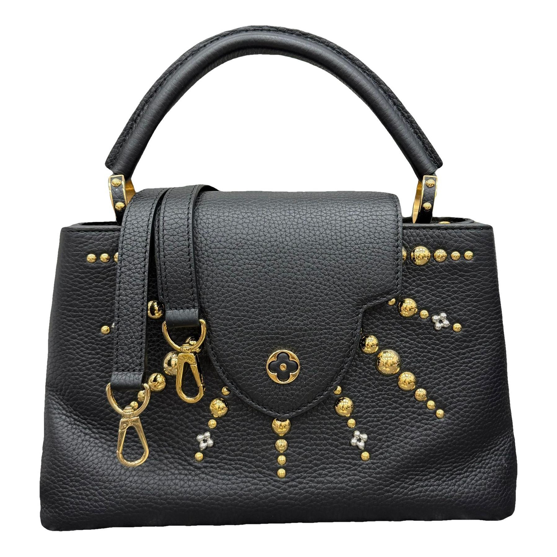 Capucines leather handbag