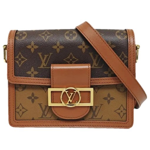 Dauphine leather mini bag