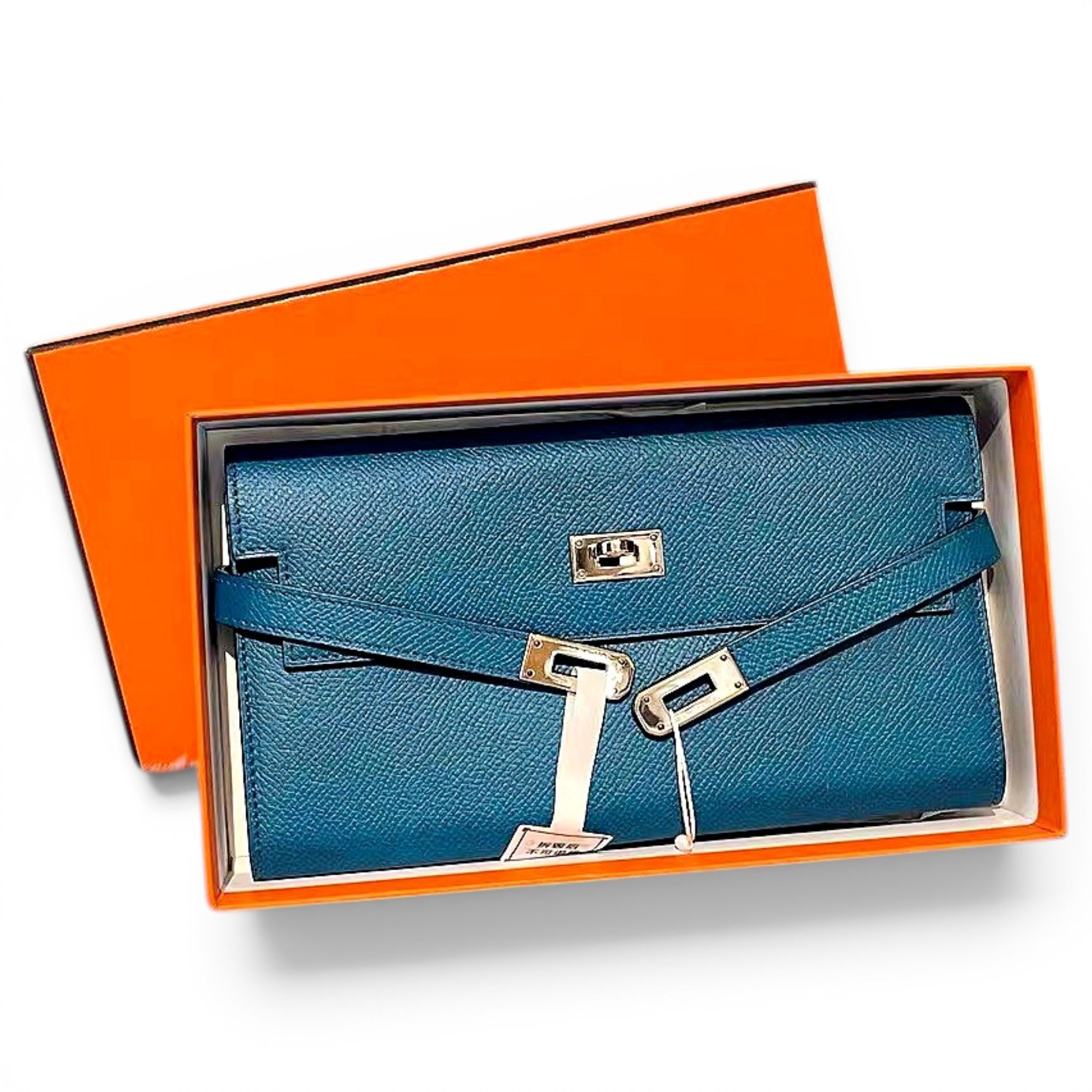 Kelly to go leather clutch bag