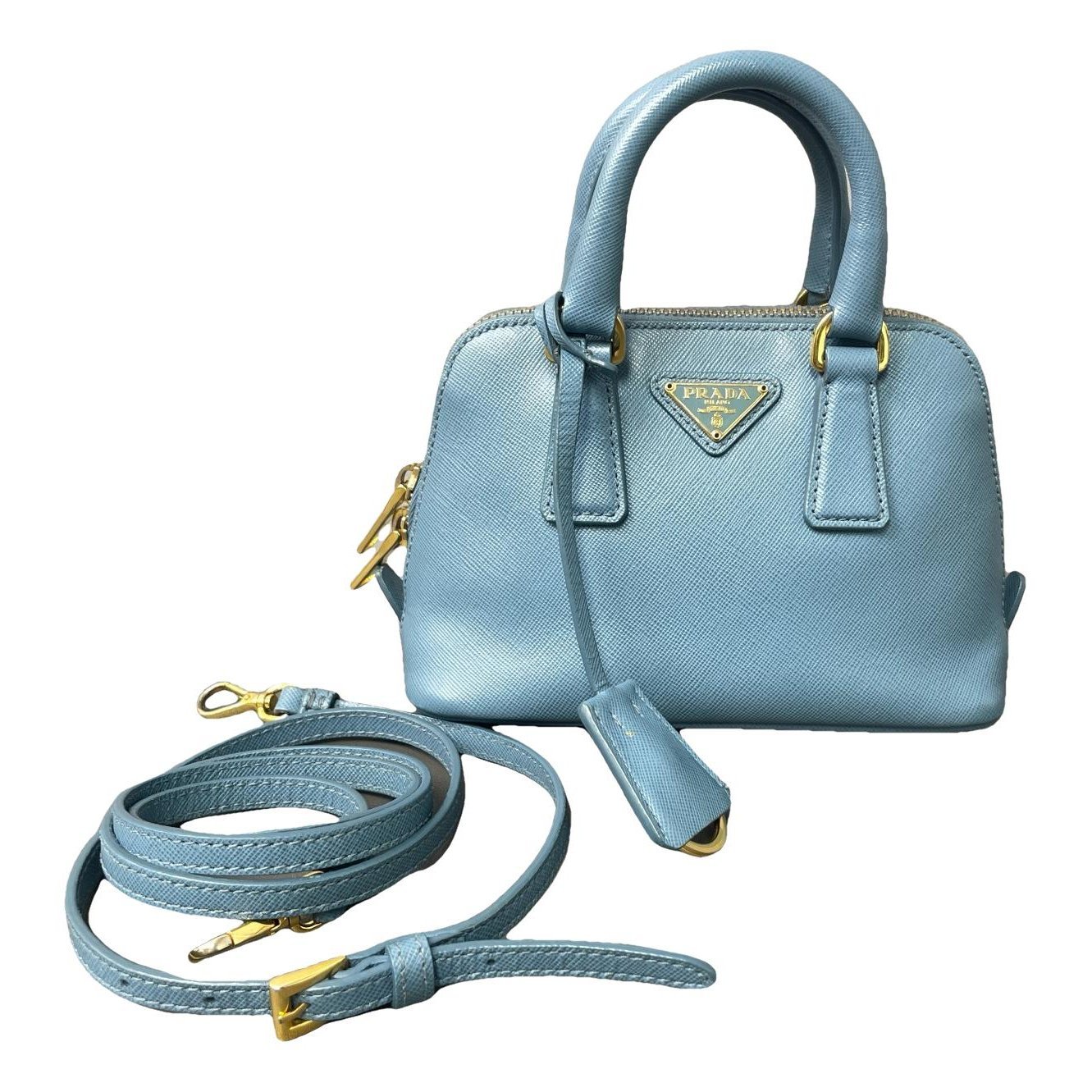 Promenade leather handbag