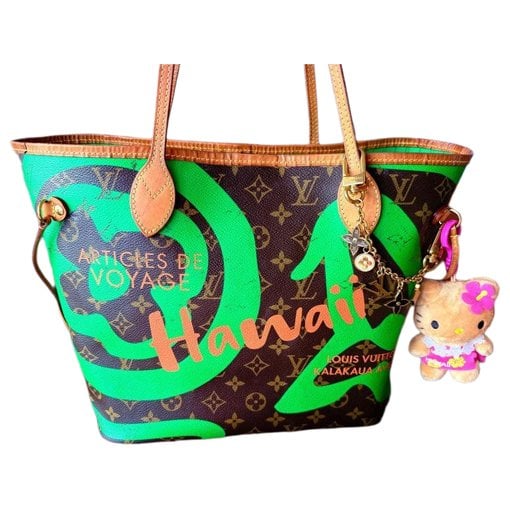 Neverfull leather bag