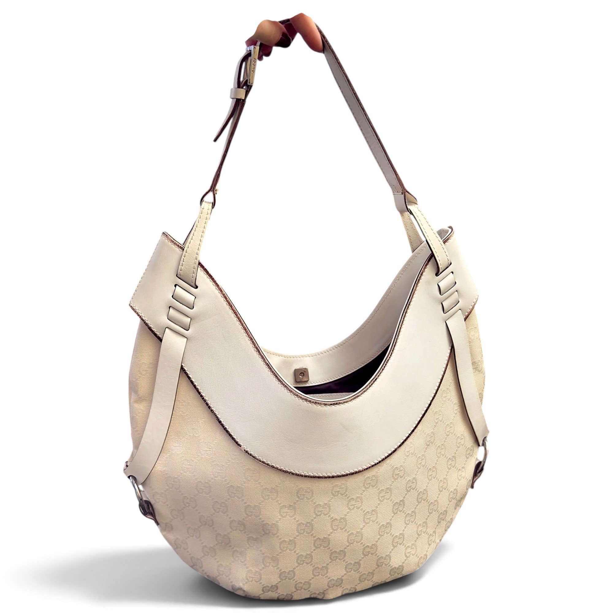 Bamboo Ring cloth handbag