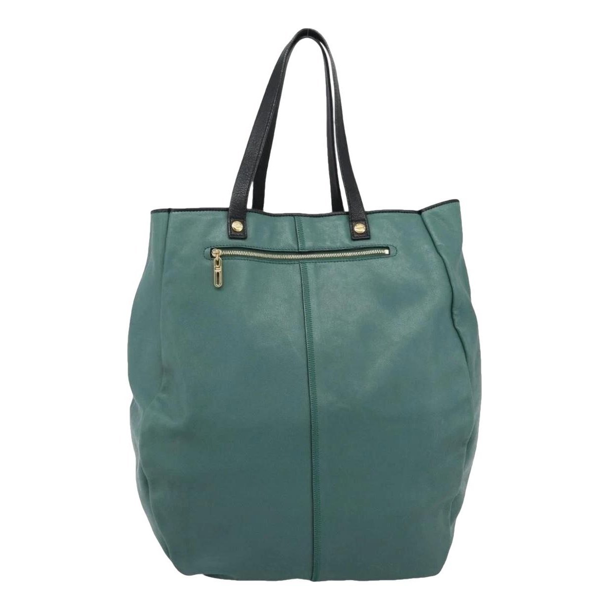 Leather handbag