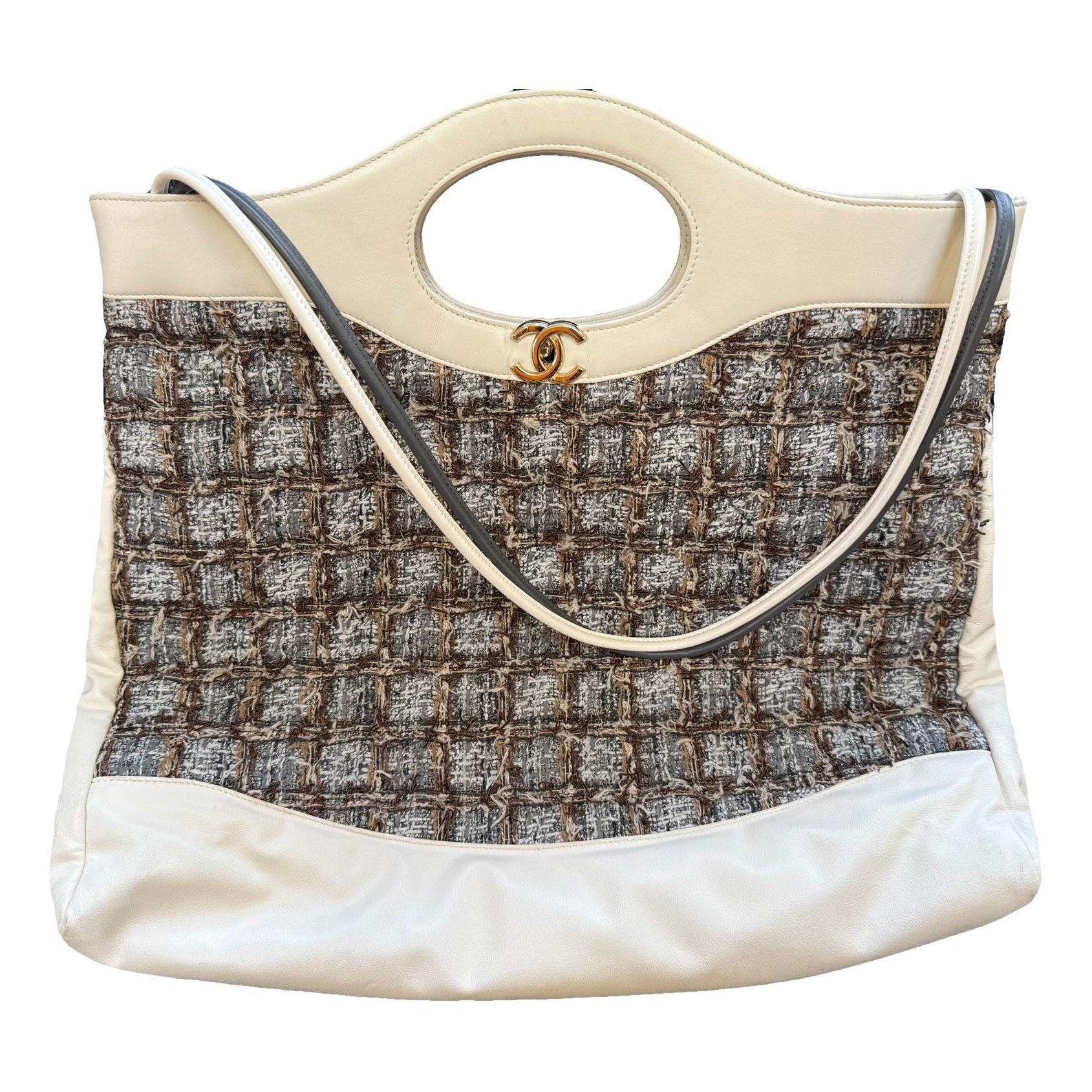 Tweed tote